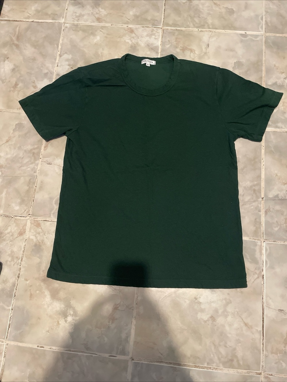Gustin T-Shirt Summer Rayon Cotton SZ L Made In USA California